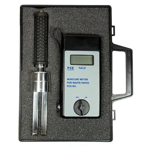 moisture meter pce|waste paper moisture meter.